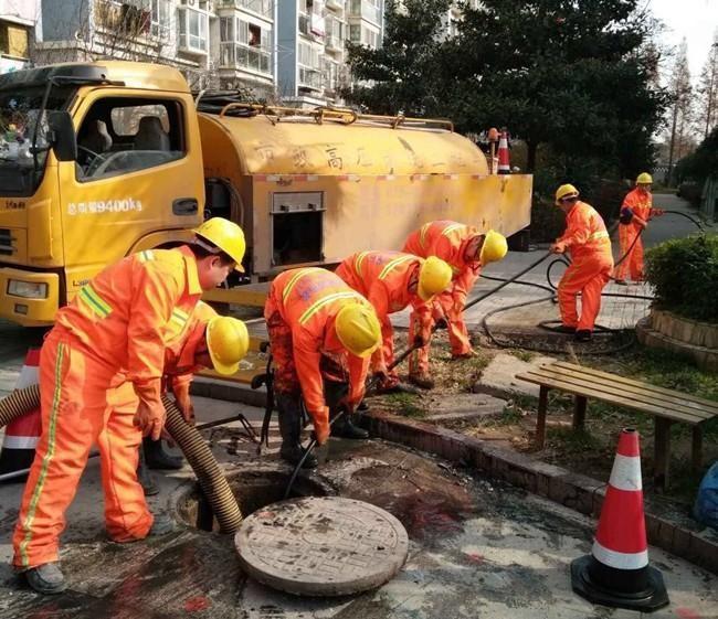 大田镇市政管道清淤